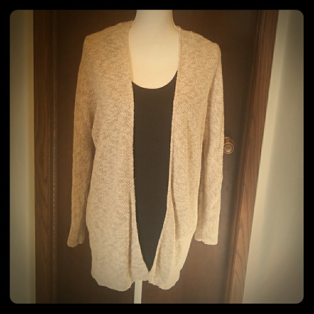Cream cardigan